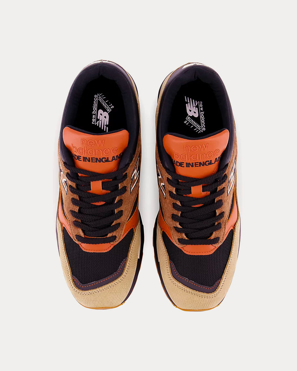 New Balance Made in UK 1500 Tan / Orange / Brown Low Top Sneakers