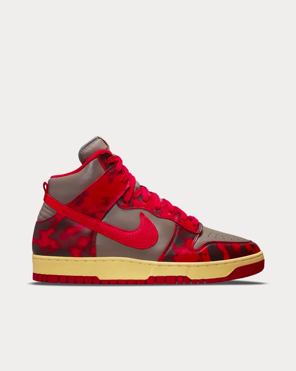 Nike Dunk High 1985 Red Acid Wash High Top Sneakers - Sneak in Peace