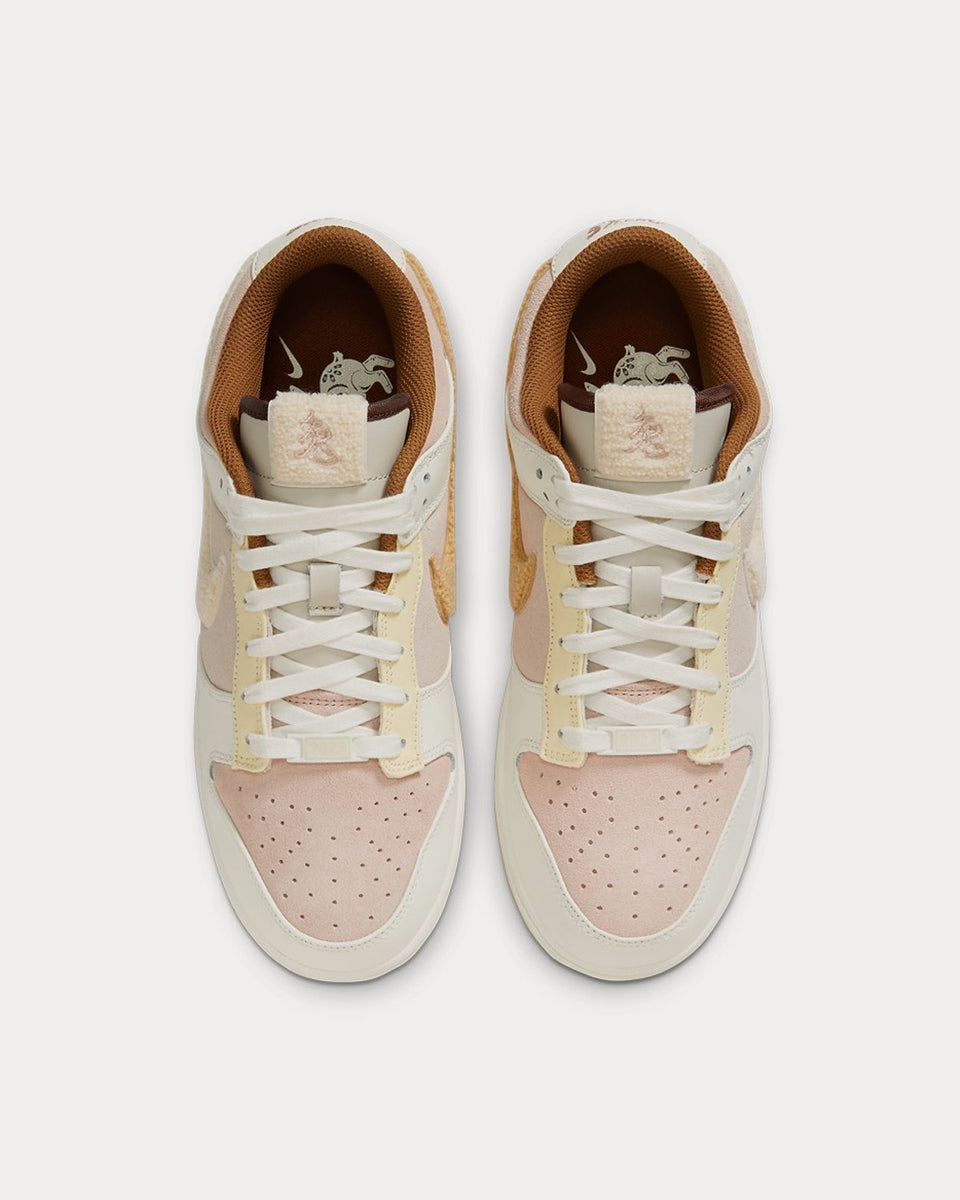 Nike Dunk Low 'Year of the Rabbit' Taupe Low Top Sneakers - Sneak