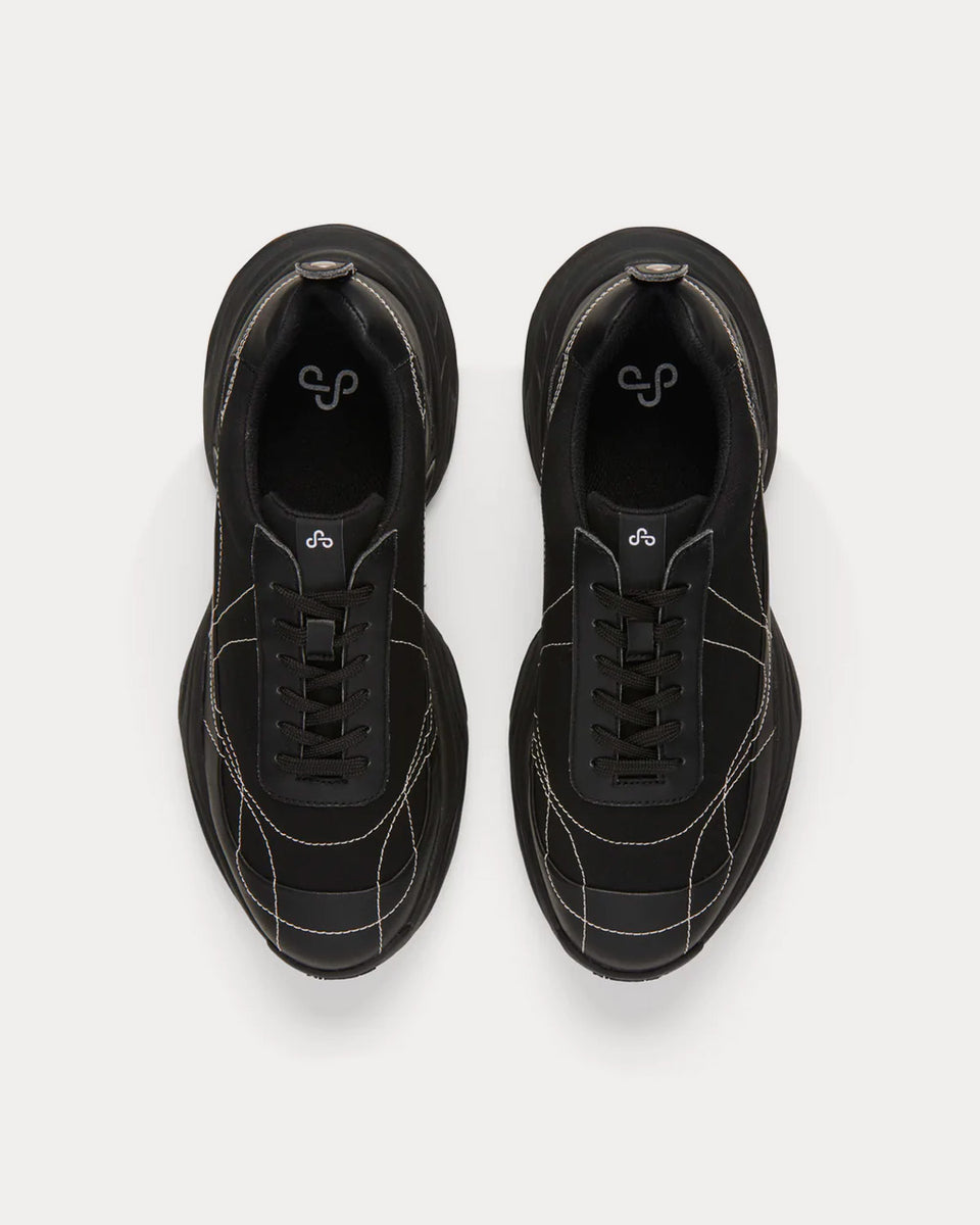 OAO Sunlight Black Low Top Sneakers