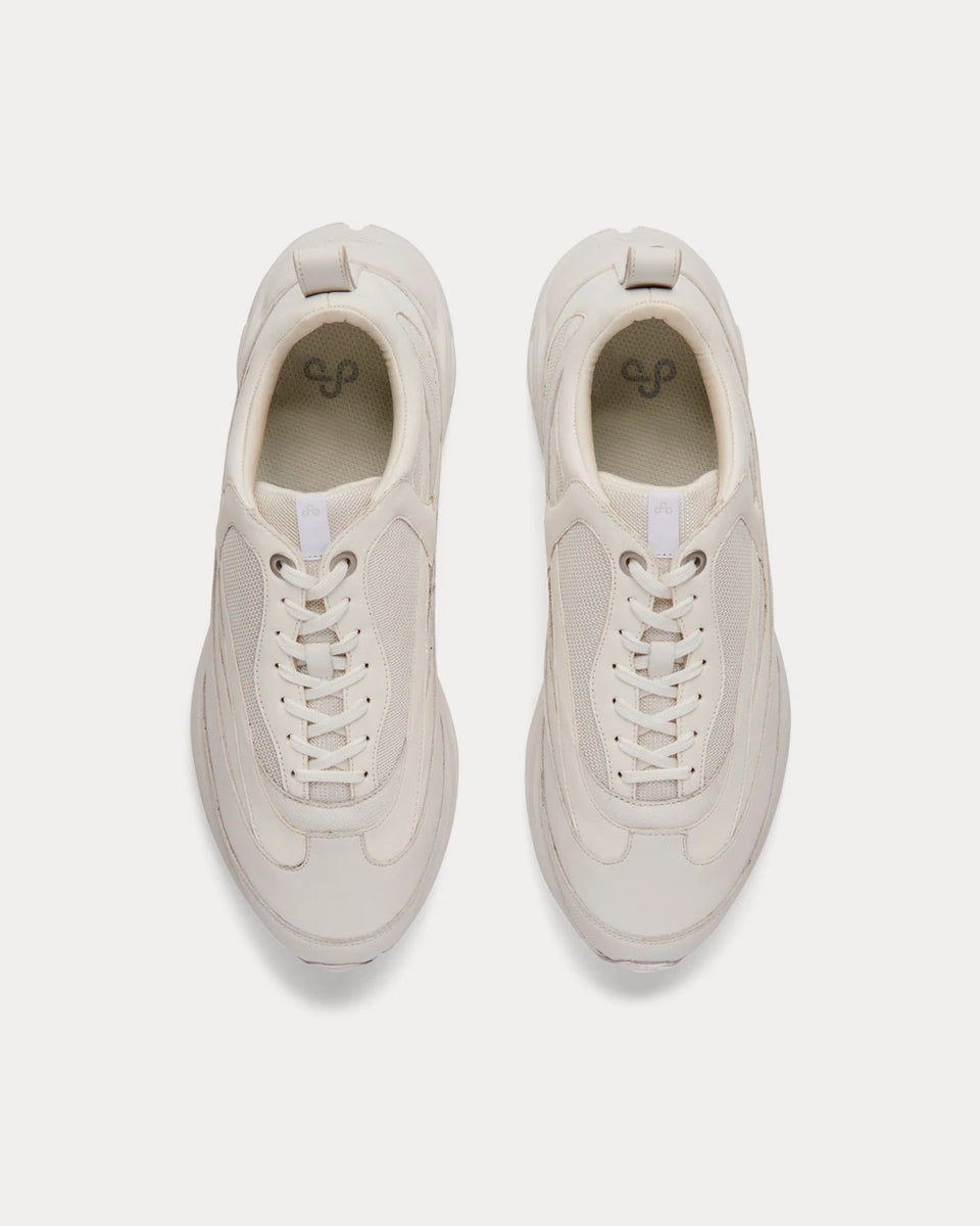 OAO The Curve 1 White Low Top Sneakers