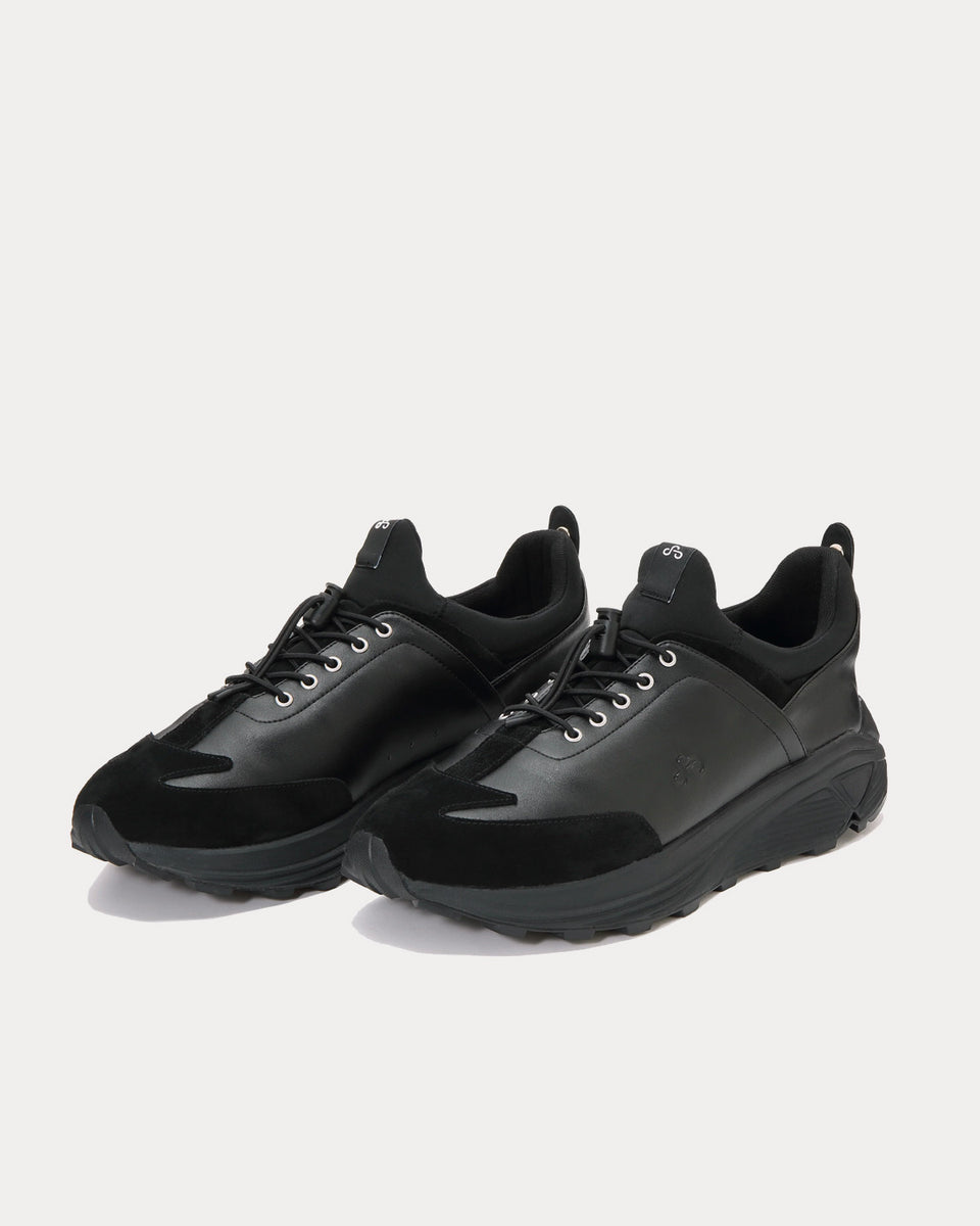 OAO Mona Black Low Top Sneakers