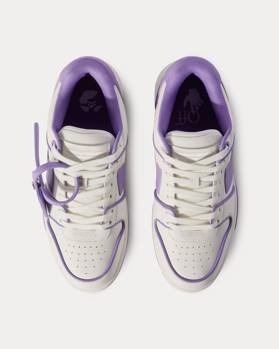 Off-White Out of Office Outline Sneaker Green Fluo Purple