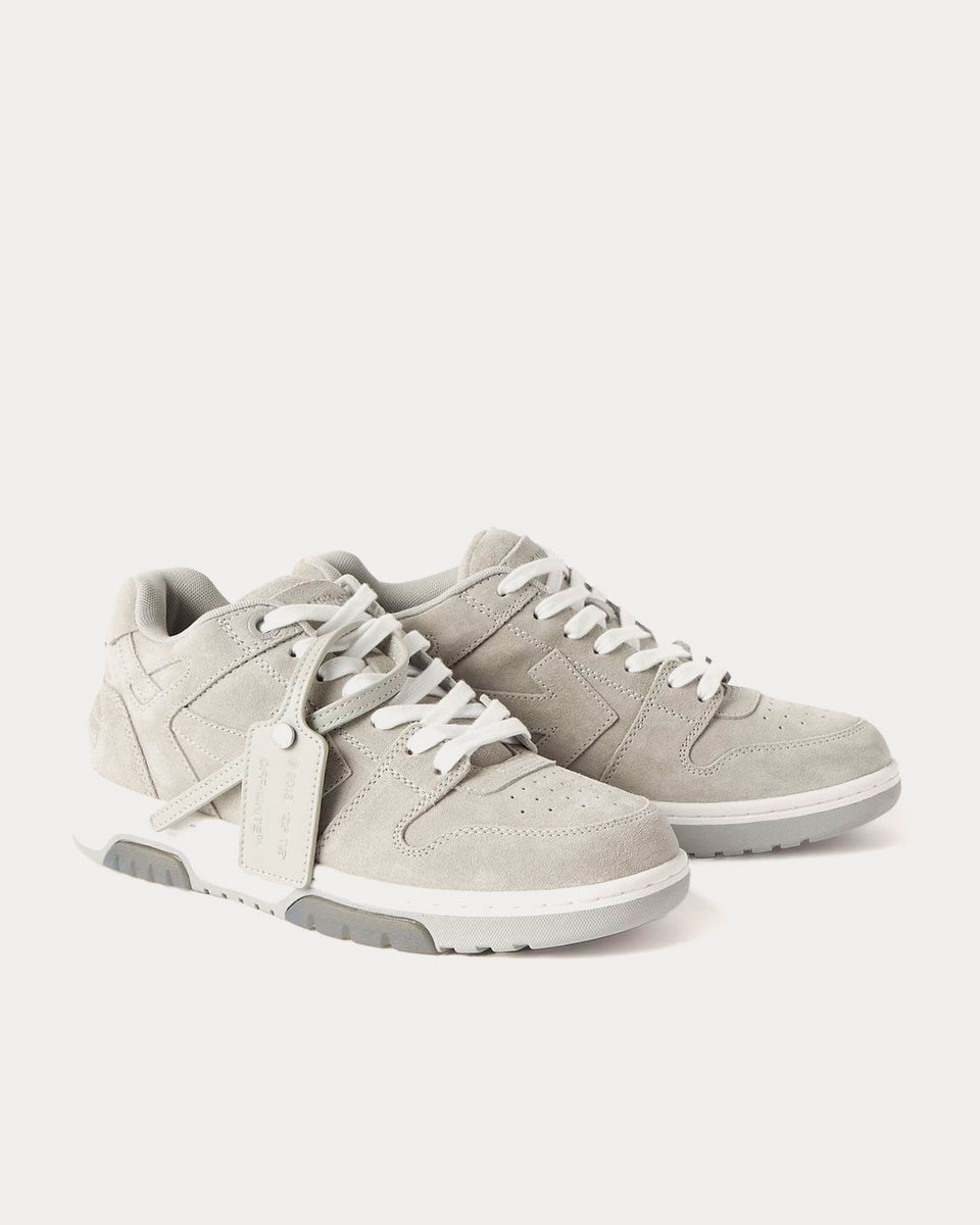 Off-White Leather & Suede Sneaker