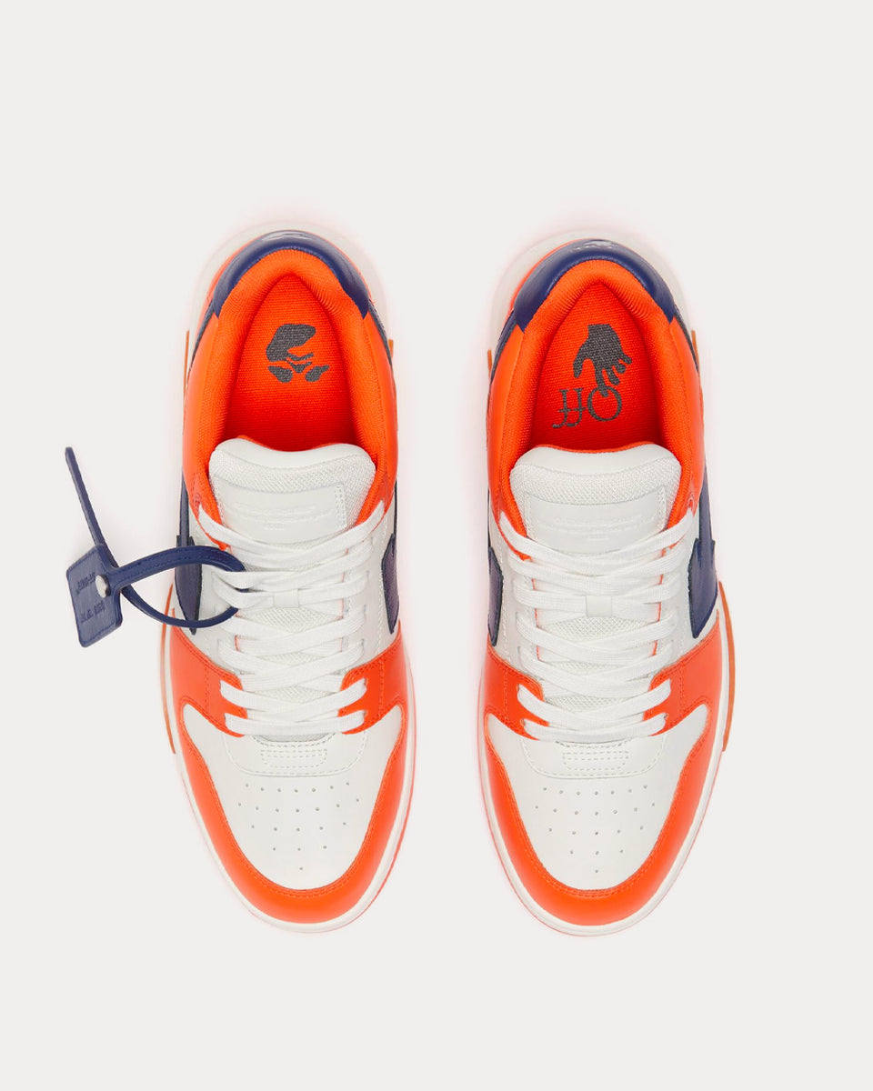 OOO Out of Office Orange / Blue Low Top Sneakers