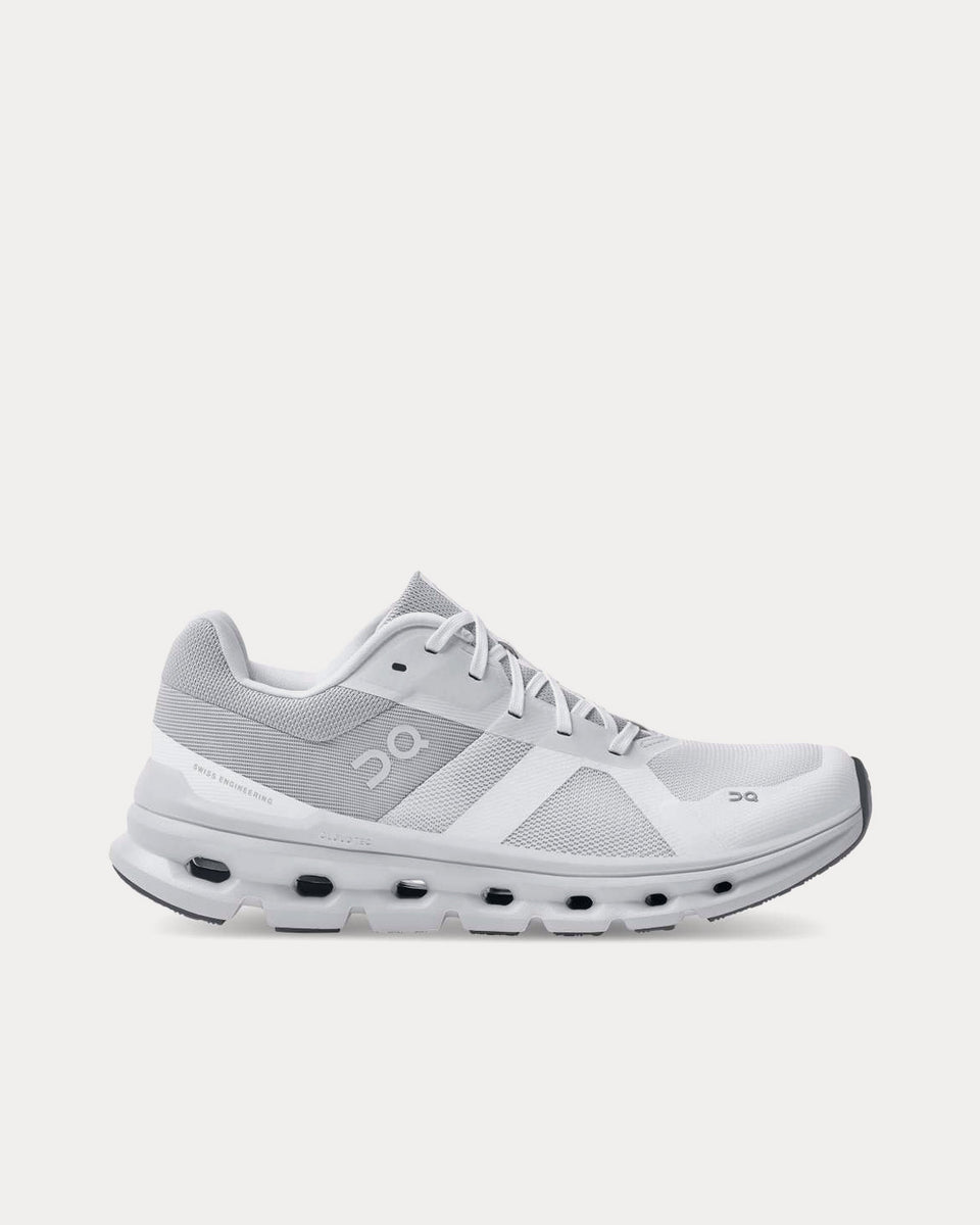 On Running Cloudrunner White / Frost Running Shoes - Sneak in 