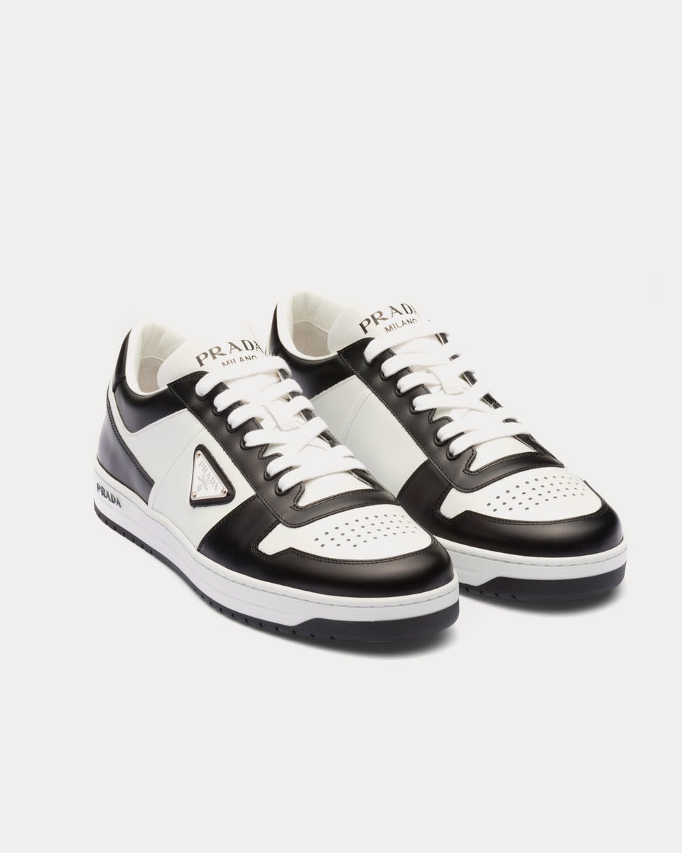 Prada white shop shoes men