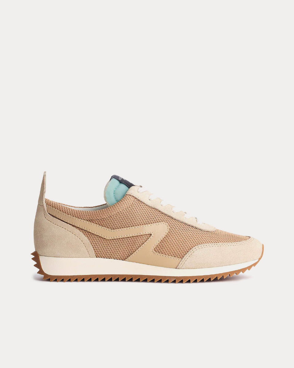 Rag & Bone Retro Runner Recycled Materials Light Sand Low Top