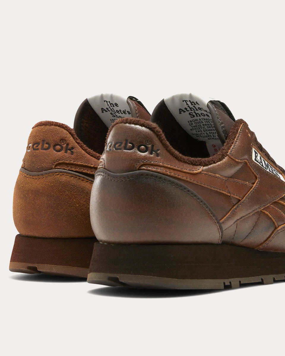 Reebok classics high on sale tops mens brown