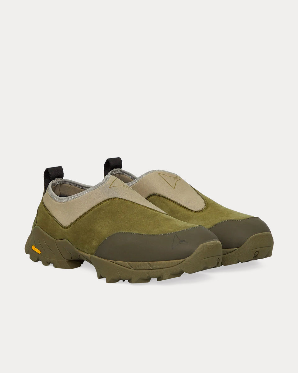 ROA Military / Taupe Slip On Sneakers - Sneak in Peace