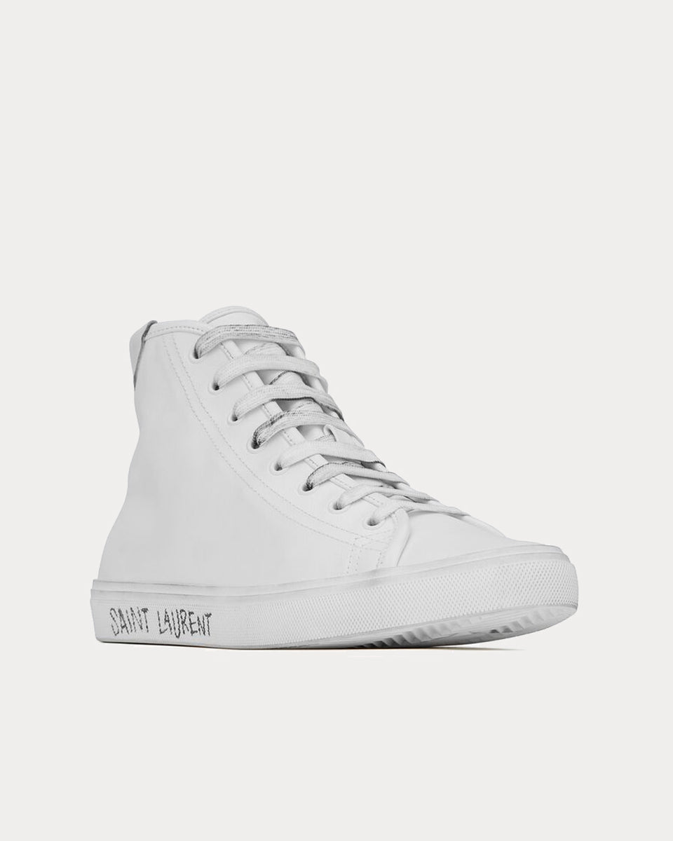 Saint laurent white outlet sneaker