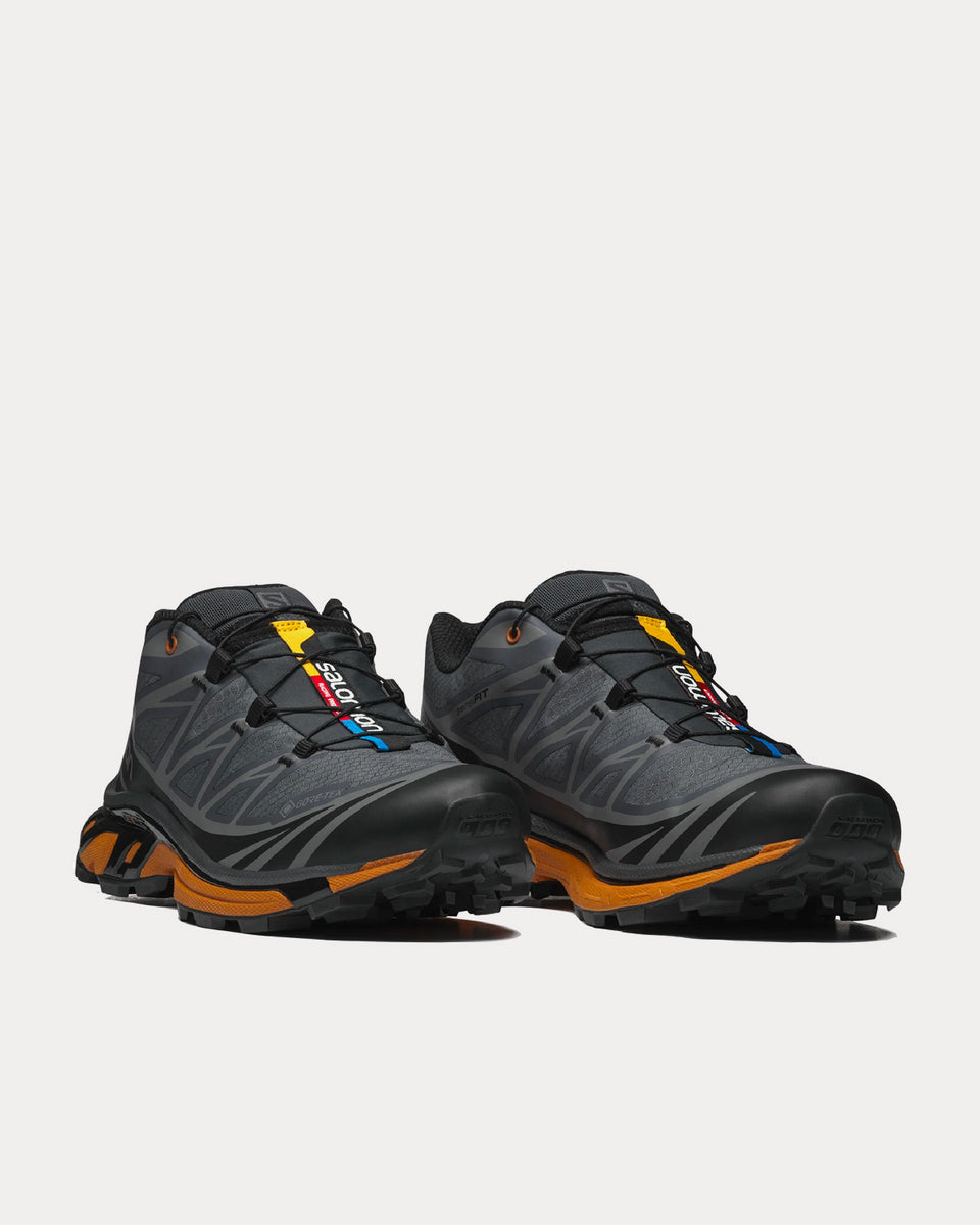 Salomon XT-6 Gore-Tex Utility Black / Ebony / Marmalade Low Top Sneakers