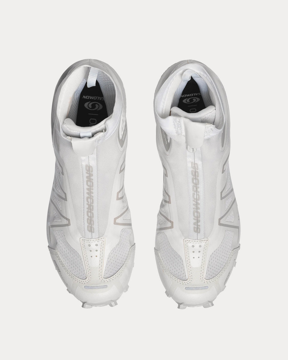 Salomon Snowcross White / White / Lunar Rock High Top Sneakers