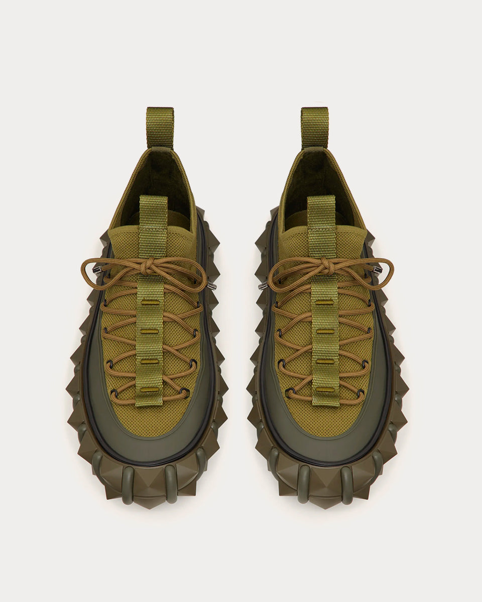 Valentino hot sale military sneakers