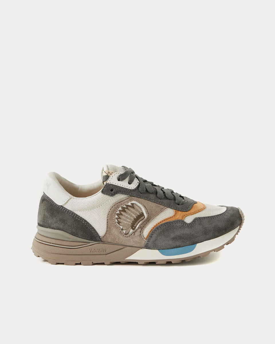 Visvim Roland Jogger Grey Low Top Sneakers - Sneak in Peace