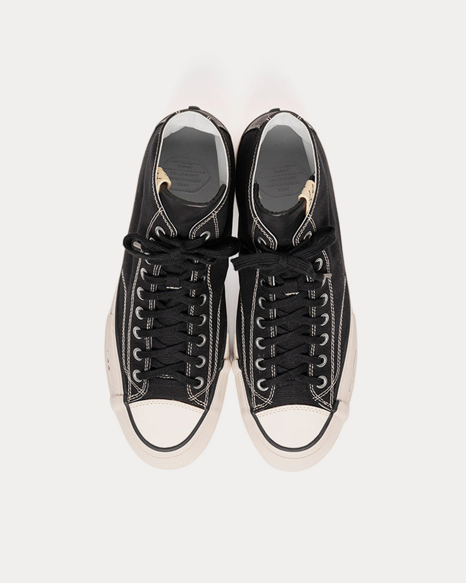 Visvim Skagway Hi Patten Black High Top Sneakers