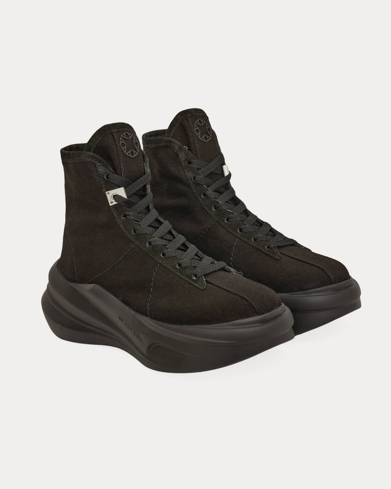 1017 ALYX 9SM Aria Canvas Black High Top Sneakers - 2