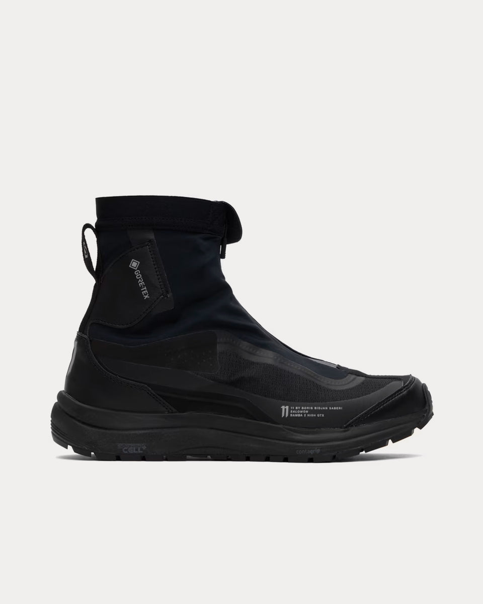 Salomon x 11 By Boris Bidjan Saberi Bamba 2 Gore-Tex Black High Top ...