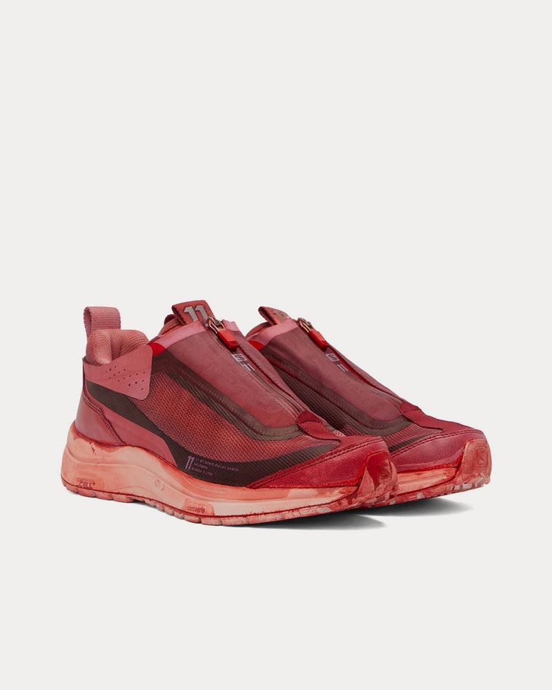 Salomon x 11 By Boris Bidjan Saberi Bamba 2 Red Low Top Sneakers - 2