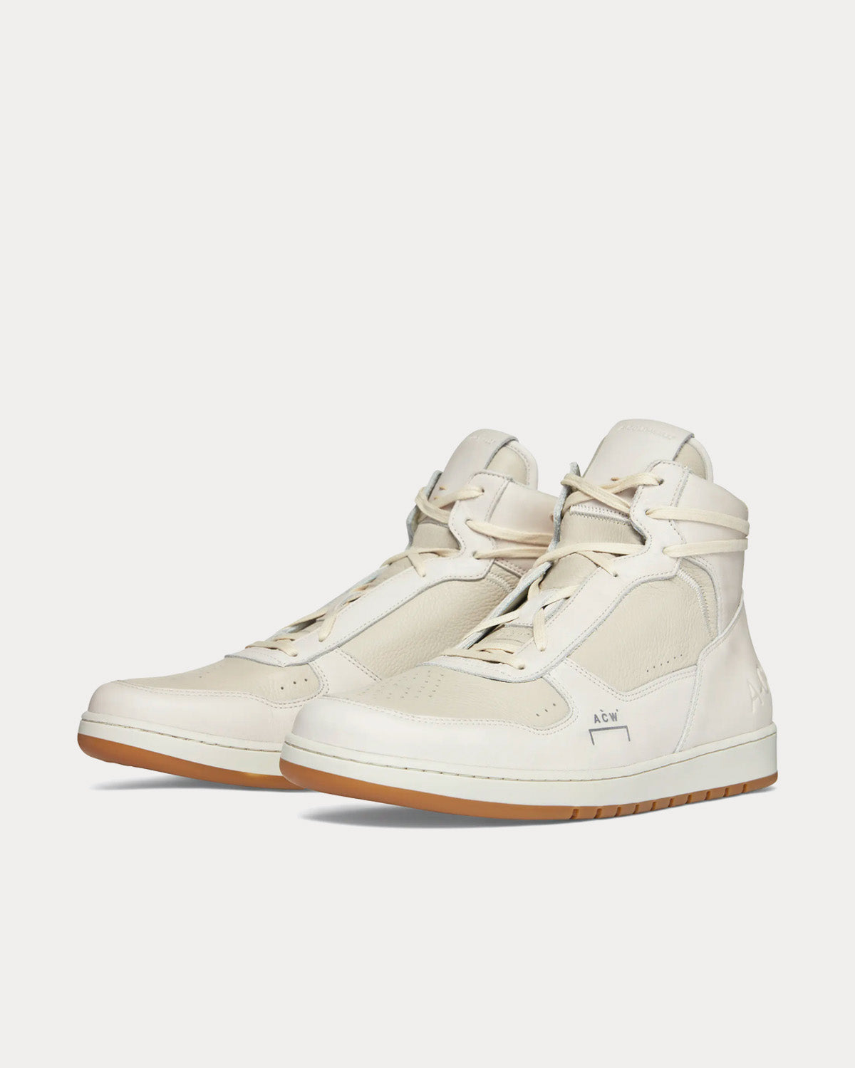 A-COLD-WALL* Luol Leather Tan High Top Sneakers - 3