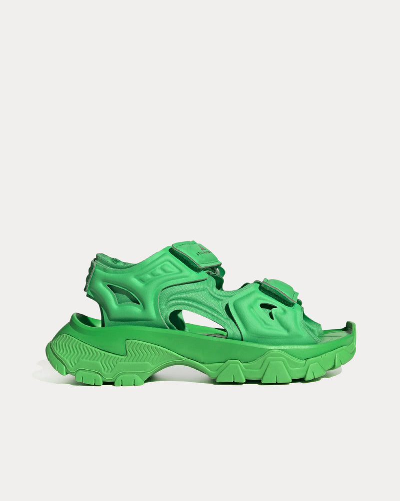 Adidas X Stella McCartney Hika Outdoor Sandal Rich Green Slip Ons - 1