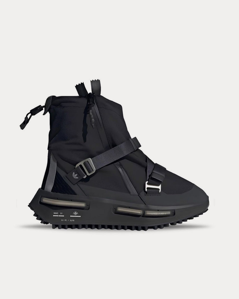 Adidas x Hamcus NMD S1 Mid Black High Top Sneakers Sneak in Peace