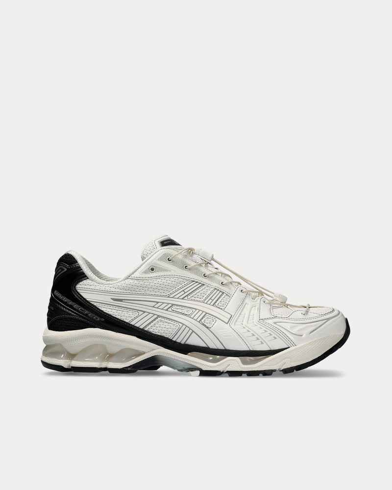 Asics x Unaffected Gel-Kayano 14 Bright White / Jet Black Low Top Sneakers - 1