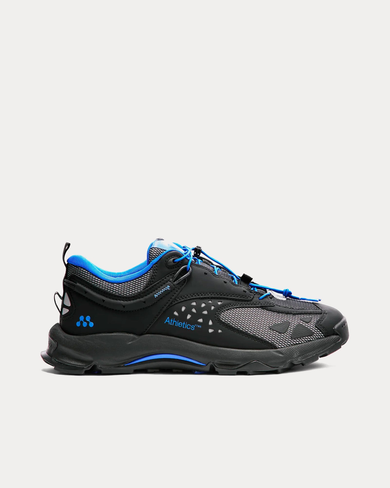 Athletics FTWR 2.0 Black / Dazzling Blue Low Top Sneakers - 1