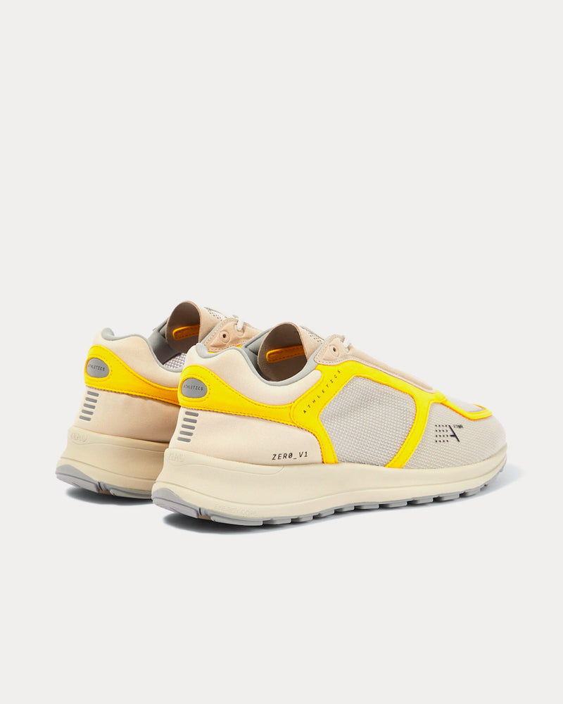 Athletics FTWR Zero V1 Silver Lining / Yellow Low Top Sneakers - 4