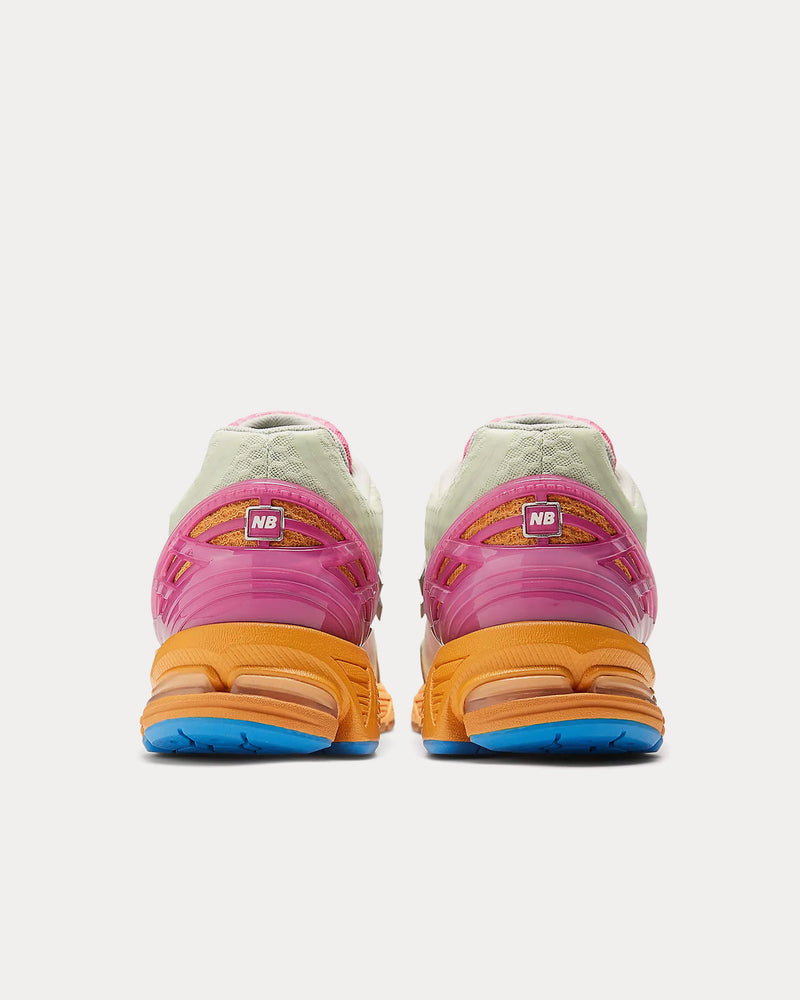 New Balance x Action Bronson 1906r Water Cress / Real Pink Low Top Sneakers - 4