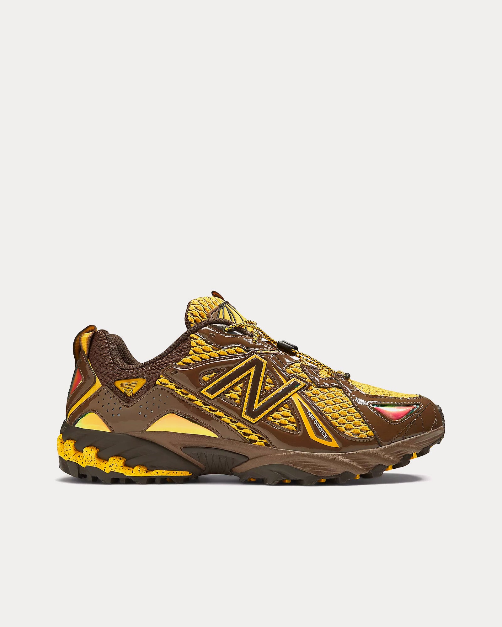 New Balance x Amine 610v1 Desert Palm / True Yellow Low Top Sneakers - 1