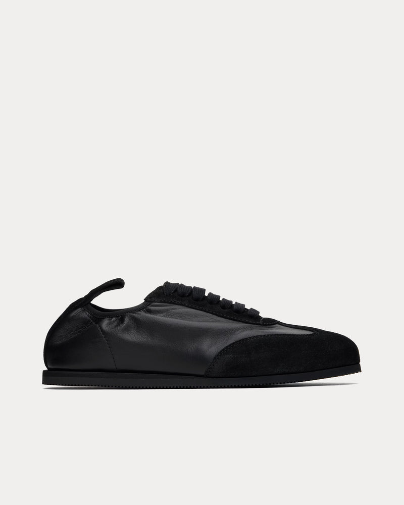 Ann Demeulemeester Sami Boxing Black Low Top Sneakers - 1