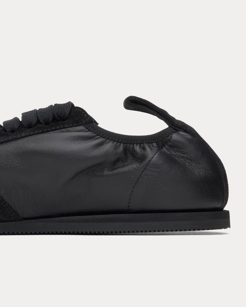 Ann Demeulemeester Sami Boxing Black Low Top Sneakers - 4