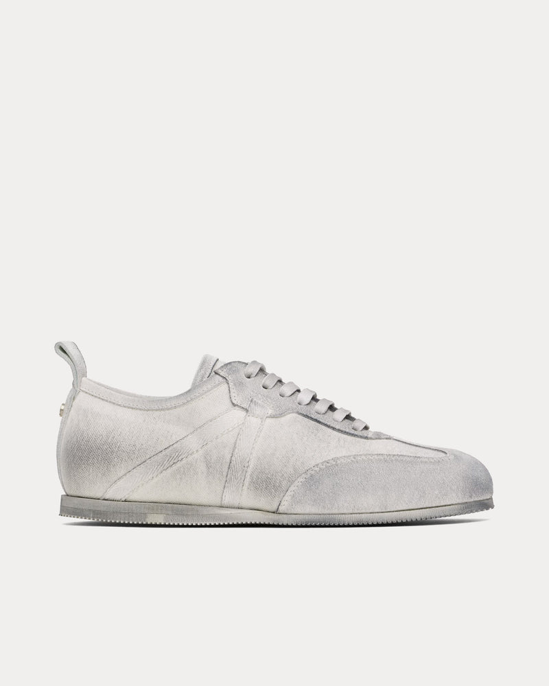 Ann Demeulemeester Siru Boxing White / Grey Low Top Sneakers - 1