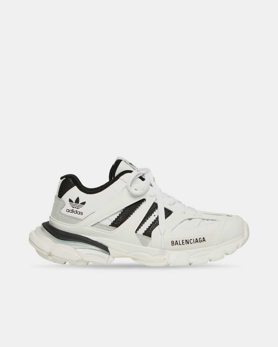 Balenciaga x Adidas Track Forum White Black Low Top Sneakers Sneak in Peace