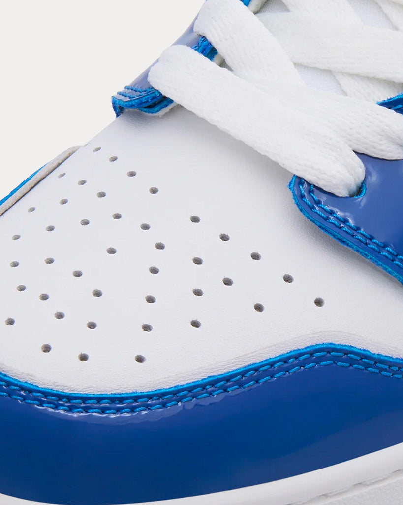 A Bathing APE Bape Sk8 Sta #5 Blue / White Low Top Sneakers