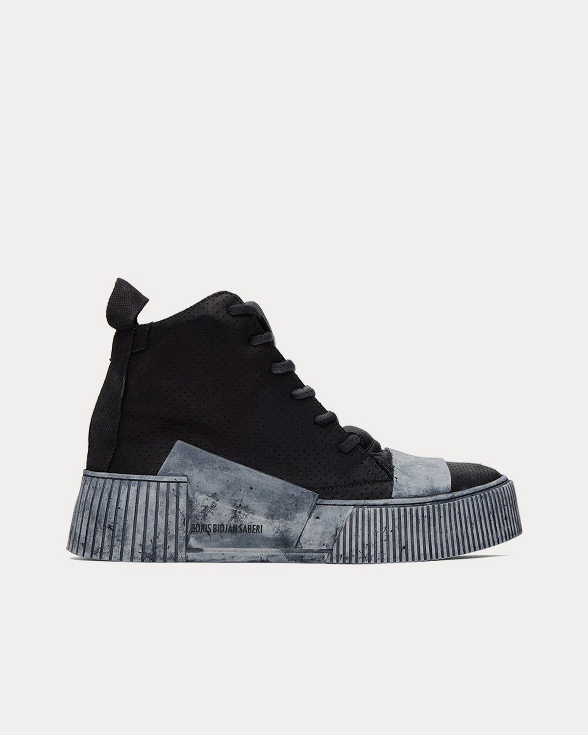 Boris Bidjan Saberi Bamba 1.1 Black High Top Sneakers - 1