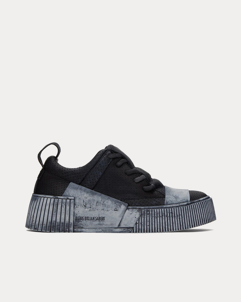 Boris Bidjan Saberi Bamba 2.1 Black Low Top Sneakers - 1