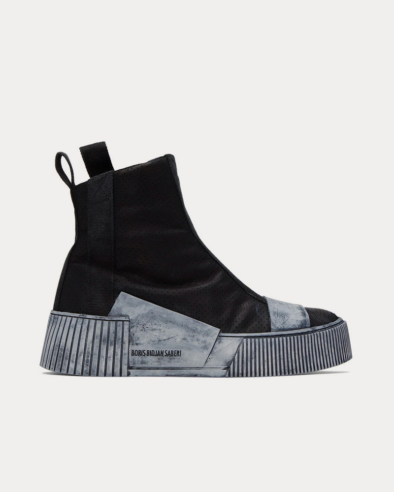 Boris Bidjan Saberi Bamba 3.2 Black High Top Sneakers - 1