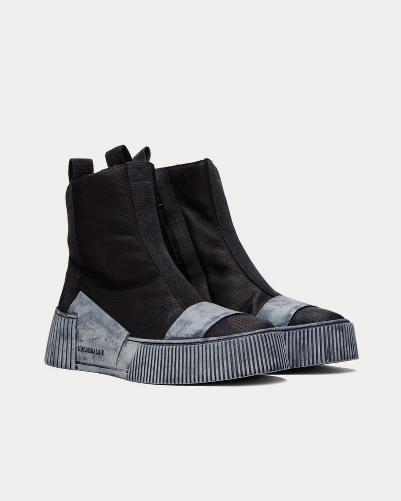 Boris Bidjan Saberi Bamba 3.2 Black High Top Sneakers - 2