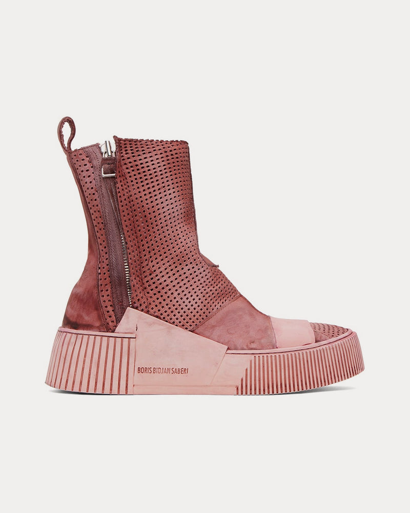 Boris Bidjan Saberi Bamba 5 Mellow Rose High Top Sneakers - 1