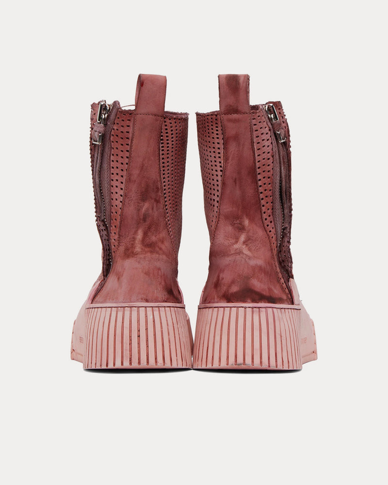 Boris Bidjan Saberi Bamba 5 Mellow Rose High Top Sneakers - 3