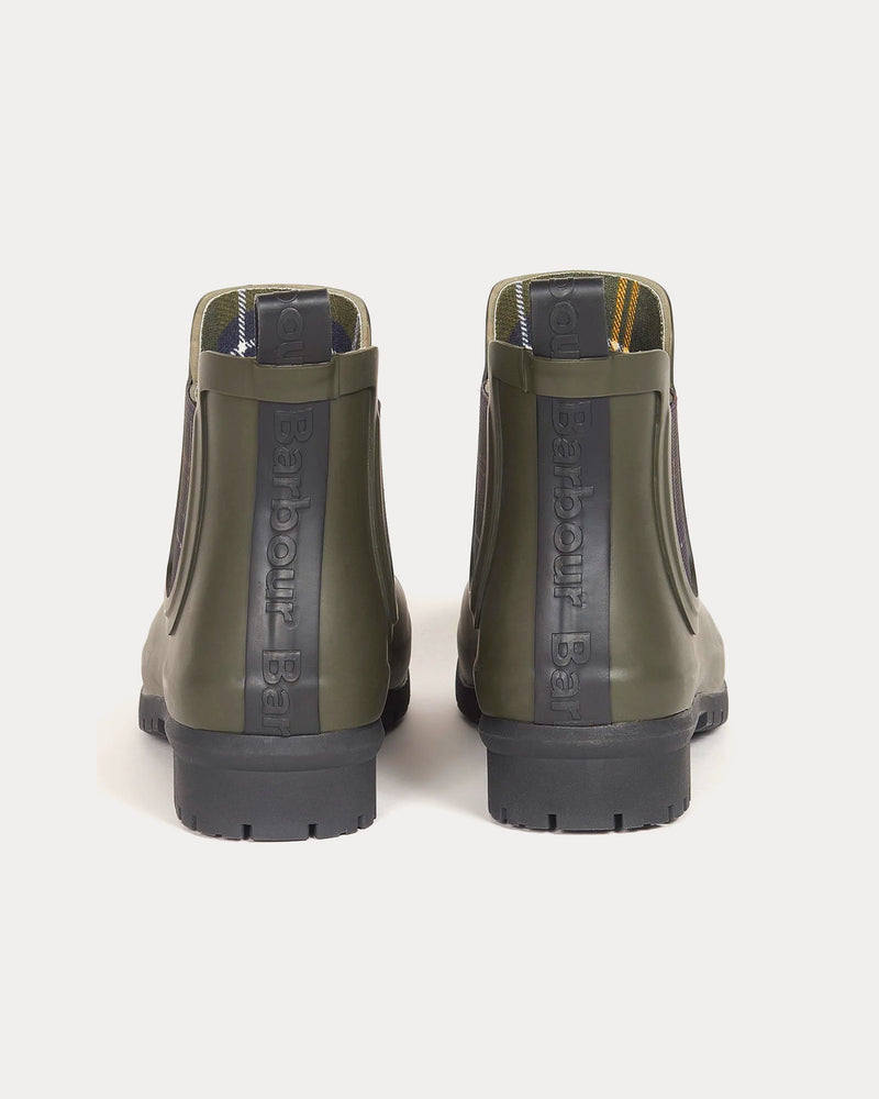 Barbour Kingham Wellingtons Olive Boots - 3