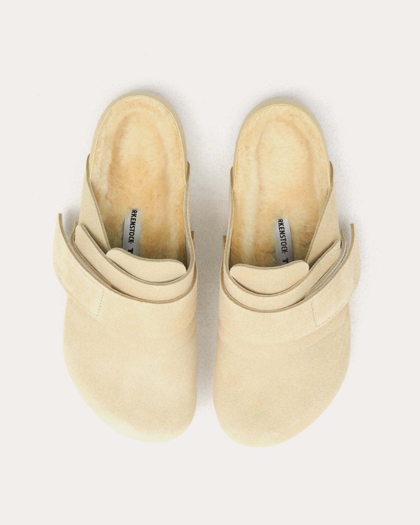 Birkenstock x Tekla Nagoya Shearling Straw Mules - 2