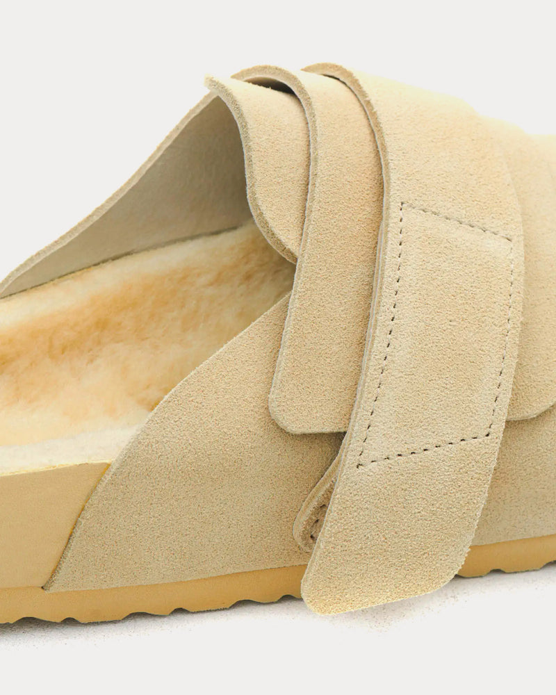 Birkenstock x Tekla Nagoya Shearling Straw Mules - 3