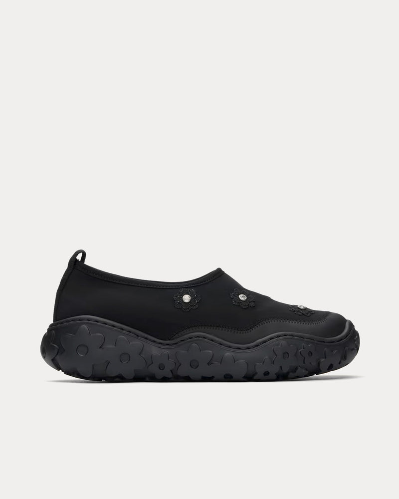 Cecilie Bahnsen Glam Black Slip On Sneakers - 1