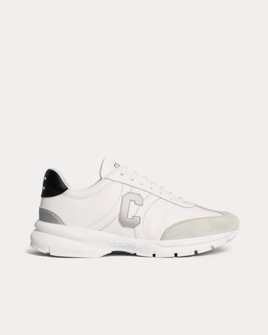 Celine CR-02 Runner Optic White / Black / Grey / Silver Low Top Sneakers