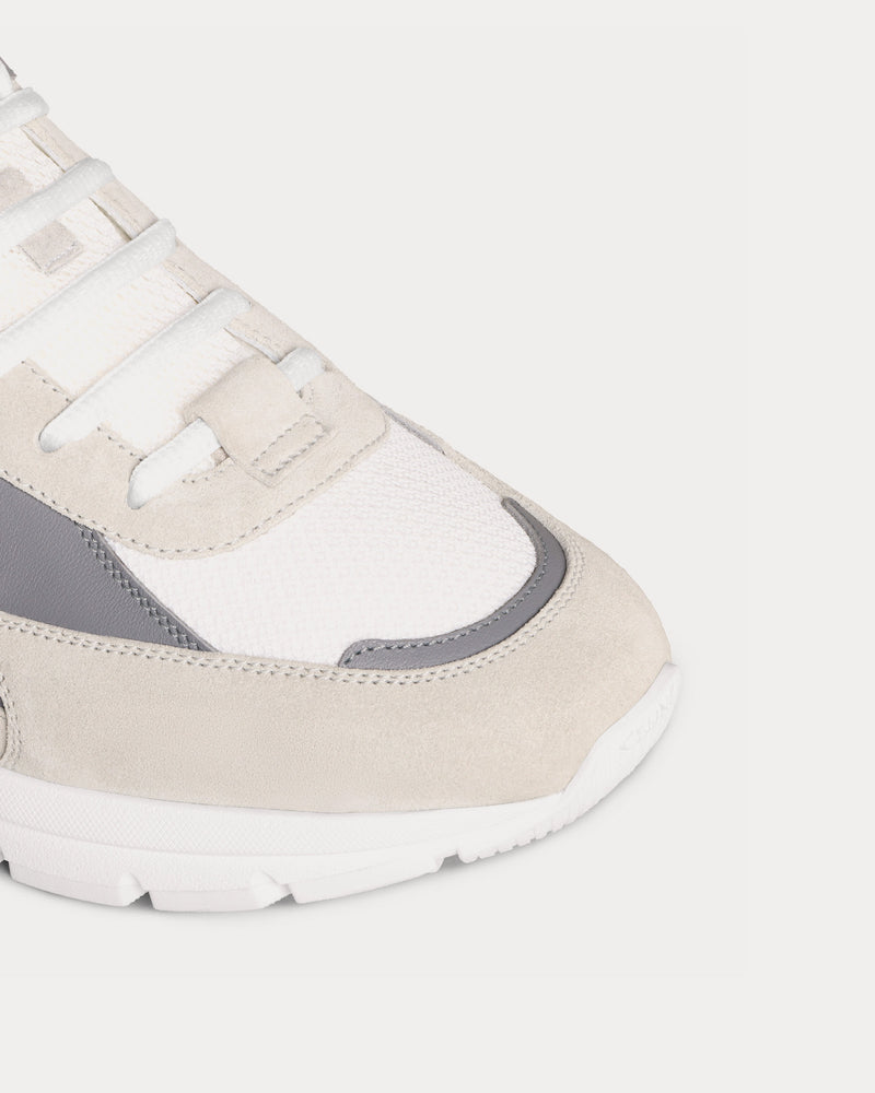 Celine CR-03 Runner Mesh, Suede & Calfskin Grey Low Top Sneakers - 4