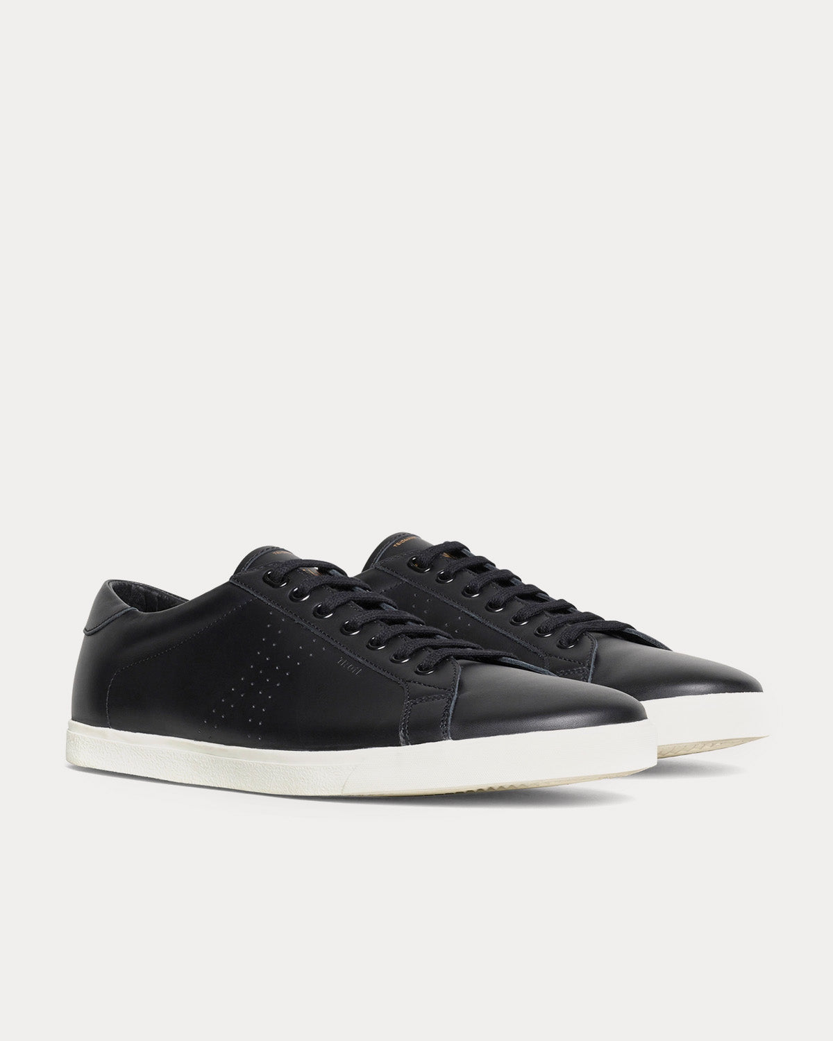 Celine Triomphe Calfskin Black Low Top Sneakers - 2