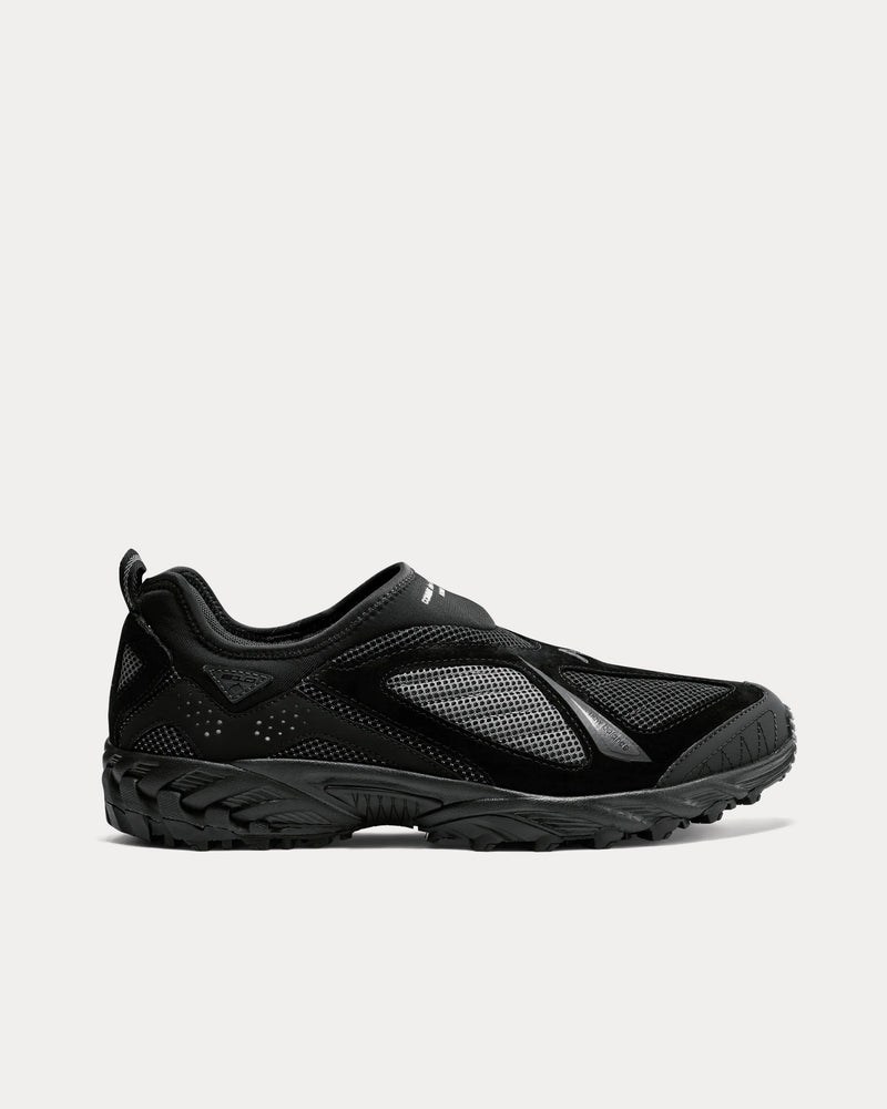 New Balance x Comme des Garçons Homme 610s Black Slip On Sneakers - 1